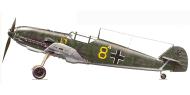 Asisbiz Messerschmitt Bf 109E3 3.JG76 Yellow 8 Kurt Sochatzy Rhein Main Oct 1939 0A