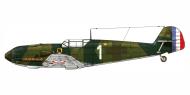 Asisbiz Messerschmitt Bf 109E3 FAF exI.JG76 White 1 WNr 1304 Strasbourg 1939 0A