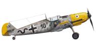 Asisbiz Messerschmitt Bf 109E1 9.JG77 Black 10 Fritz Borchert WNr 3282 Greece 20th Apr 1941 0A