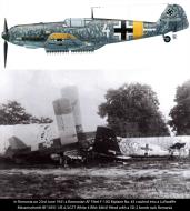 Asisbiz Messerschmitt Bf 109E1B 4.JG77 White 4 WNr 3864 Romania 23rd June 1941 Avions 190 P25