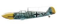 Asisbiz Messerschmitt Bf 109E7 8.JG77 Black 11 France Jan 1941 0A