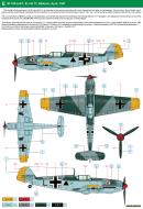 Asisbiz Messerschmitt Bf 109E7 8.JG77 Triangle Black L ex 2.LG2 Balkans Apr 1941 0C