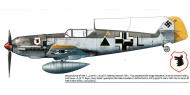 Asisbiz Messerschmitt Bf 109E7 8.JG77 Triangle Black L ex 2.LG2 Balkans Apr 1941 0D