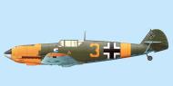 Asisbiz Messerschmitt Bf 109E4B 6.JG77 Yellow 3 WNr 6429 Friedrich Wempe crash landed Domnitza 25th July 1941 0B