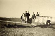 Asisbiz Messerschmitt Bf 109E7B 3.JG77 Brown 9 force landed 1941 ebay 02