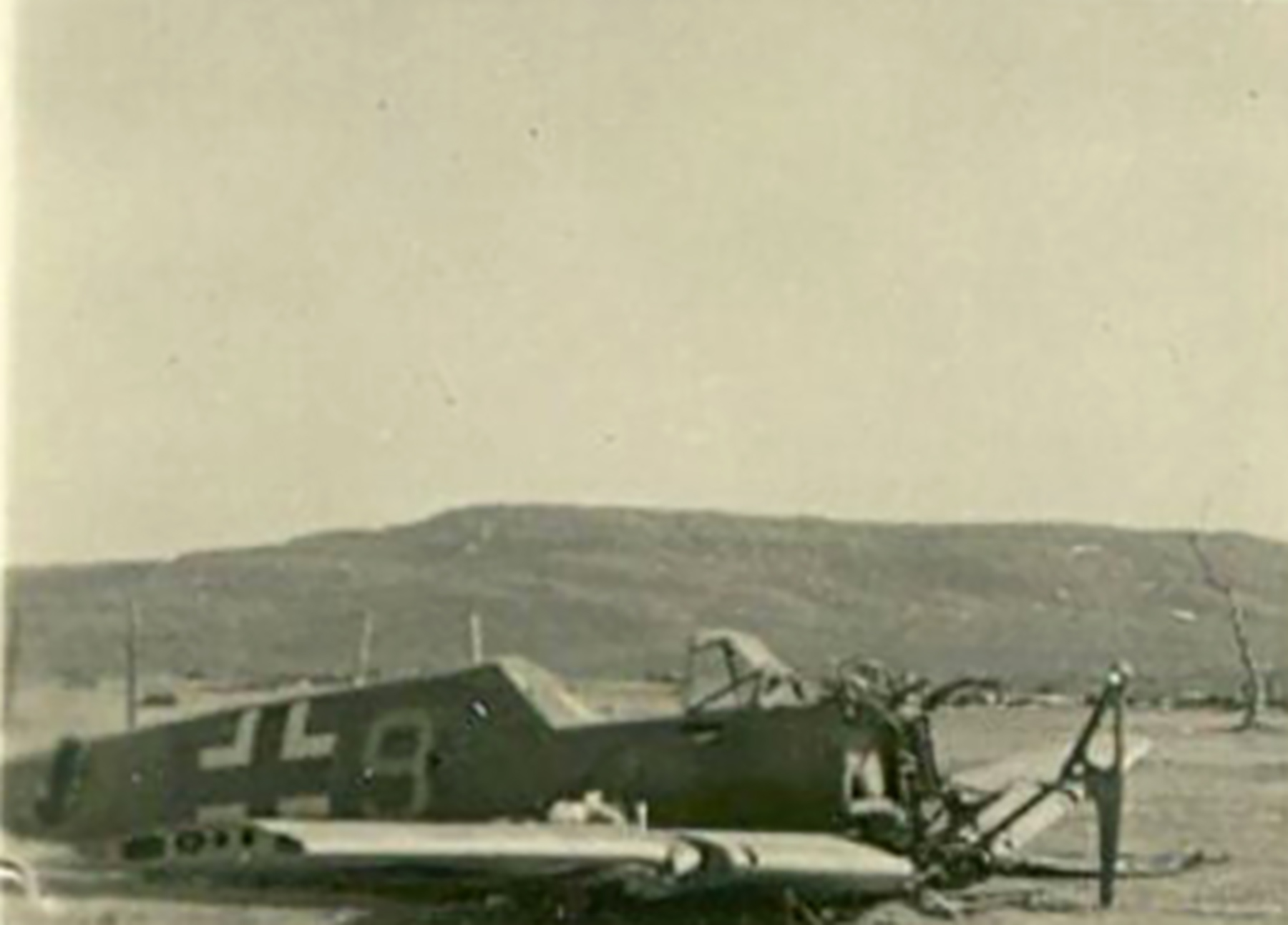 Bf 109E 1.JG77 Yellow 9 used by Hugo Dahmer belly landed Titowka btw 24th n 30th Jul 1941 11
