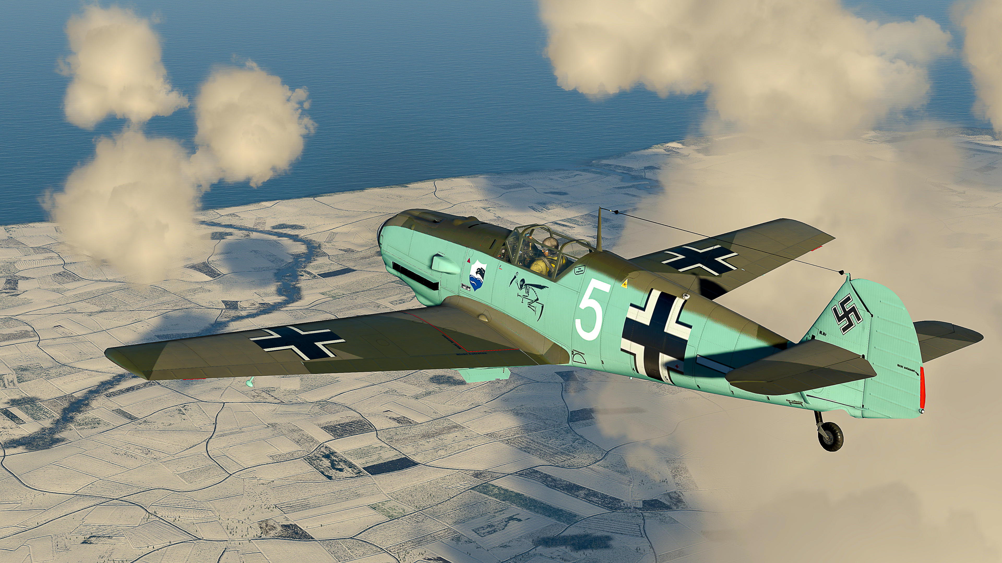 COD asisbiz Bf 109E1 4.JG77 White 5 Norway 1940 V01