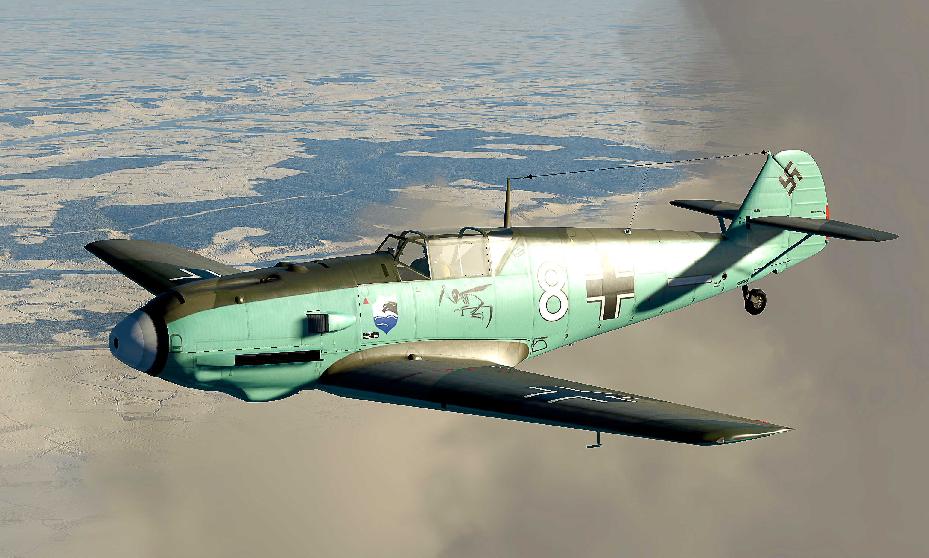 COD asisbiz Bf 109E1 4.JG77 White 8 Norway 1940 V01