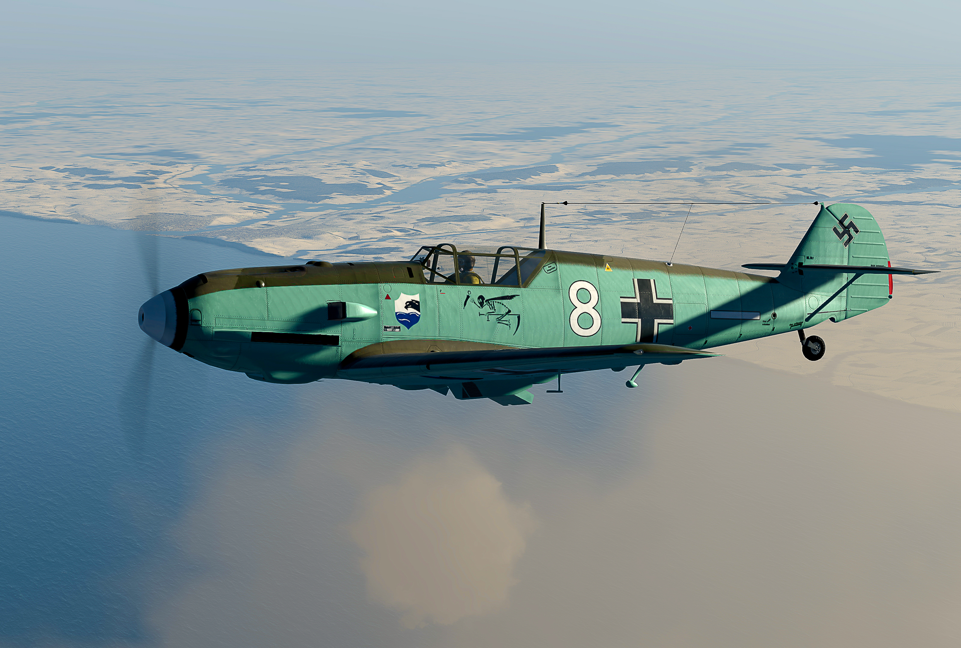 COD asisbiz Bf 109E1 4.JG77 White 8 Norway 1940 V02