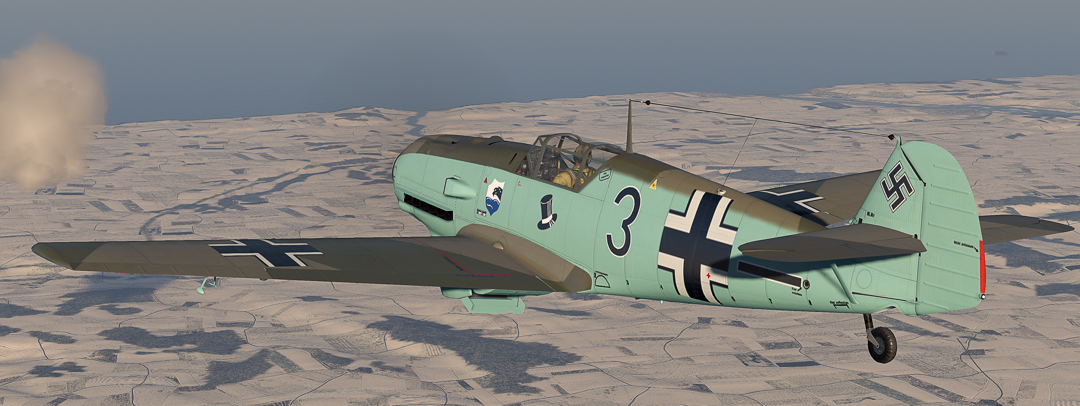COD asisbiz Bf 109E3 5.JG77 Black 3 Norway 1940 V01