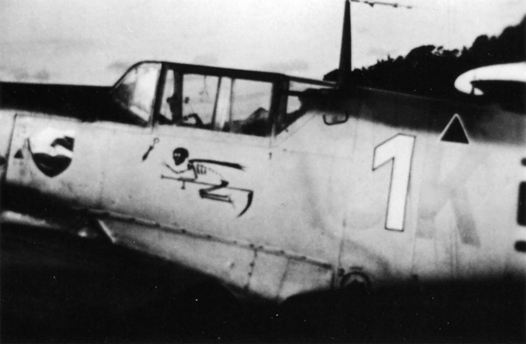 Messerschmitt Bf 109E 4.JG77 White 1 Stkz CK+xx showing the Seeadler emblem Norway 1940 01