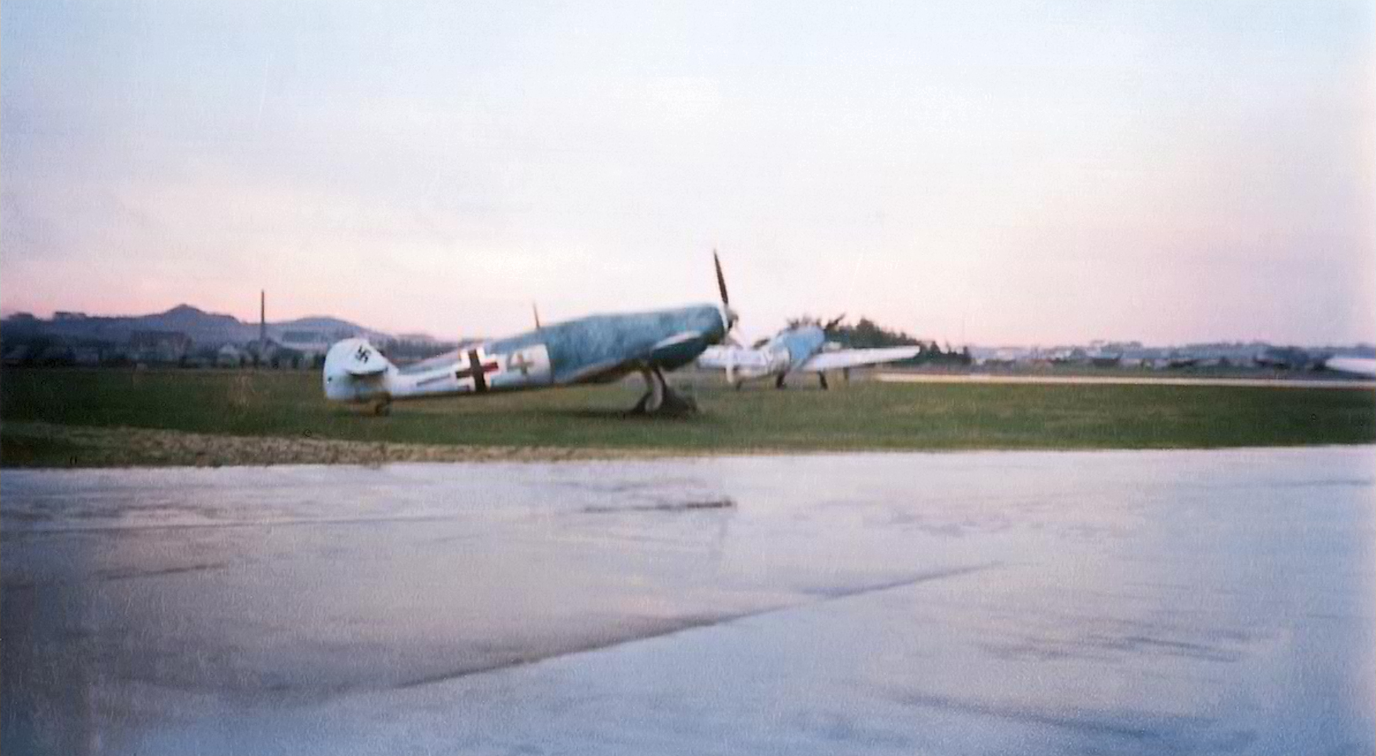 Messerschmitt Bf 109E4 6.JG77 Yellow 4 Stavanger Sola Norway 1949 eBay 01