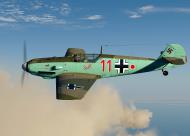 Asisbiz COD asisbiz Bf 109E1 2.JG77 Red 11 Sepp Herbet Kunze Germany 1940 V03