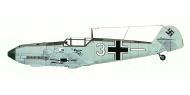Asisbiz Messerschmitt Bf 109E3 4.JG77 White 3 Ludwig Froba WNr 820 Norway Oct 1940 0A