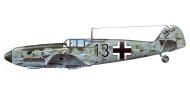 Asisbiz Messerschmitt Bf 109E4 2.JG77 Black 13 Battle of France 1940 0B