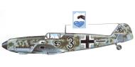 Asisbiz Messerschmitt Bf 109E4 5.JG77 Black 3 WNr 5262 Aalborg Norway Aug 1940 0B