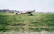 Asisbiz Messerschmitt Bf 109E7 1.(J)LG2 White 12 taking off from unk airfield Ukraine 1941 01