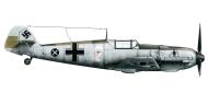 Asisbiz Messerschmitt Bf 109E3 1.(J)LG2 White 2 Fridolin Volkmer personal emblem WNr 1962 May France 1940 0A