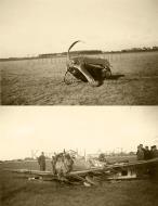 Asisbiz Messerschmitt Bf 109E3 3.(J)LG2 Brown 5 landing mishap 1940 eBay 02