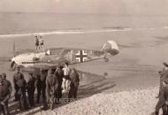 Asisbiz Messerschmitt Bf 109E4 3.(J)LG2 Brown 6 belly landed 1940 eBay 02
