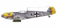Asisbiz Messerschmitt Bf 109E4B 4.(S)LG2 Triangle N Josef Harmeling crash landed Essex France 1940 0B