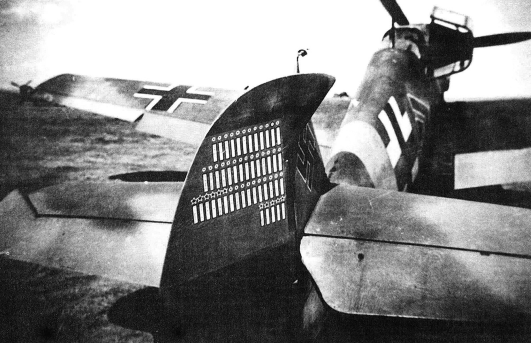 Messerschmitt Bf 109E3 Stab I.LG2 Kommandeur Herbert Ihlefeld WNr 6095 Russia Jul 1941 06