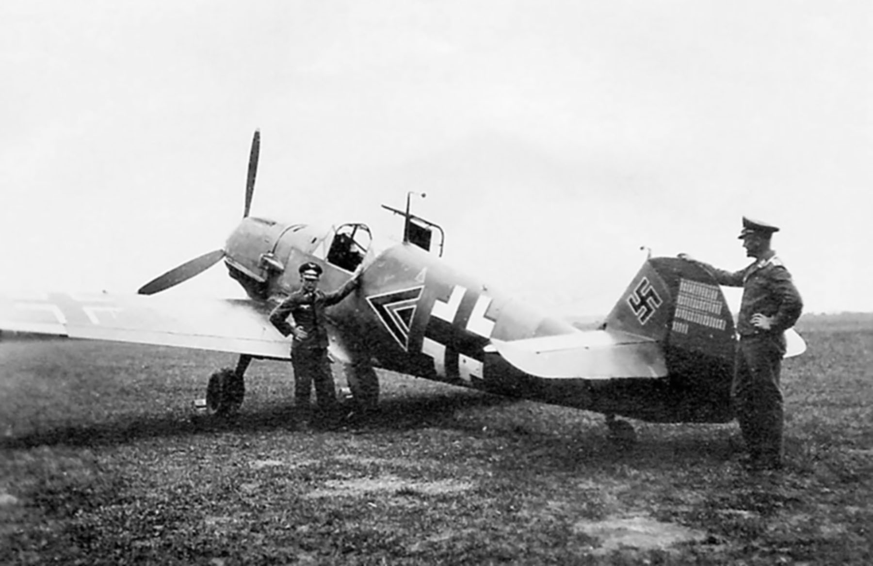Messerschmitt Bf 109E3 Stab I.LG2 Kommandeur Herbert Ihlefeld WNr 6095 Russia Jul 1941 08