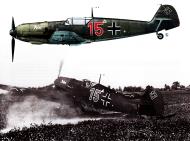 Asisbiz Messerschmitt Bf 109E1 2.(J)LG2 Red 15 named Peter Lottin Poland Sept 1939 01