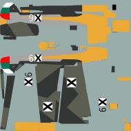 Asisbiz COD asisbiz Bf 109E7 Vazdushni Voyski White 9 Bulgaria 1941