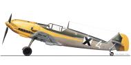 Asisbiz Messerschmitt Bf 109E RBAF White 4 Stoyan Stoyanov 1943 Jet Prop 2008 P04