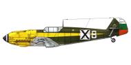 Asisbiz Messerschmitt Bf 109E RBAF White 8 Bulgaria 1943 0A