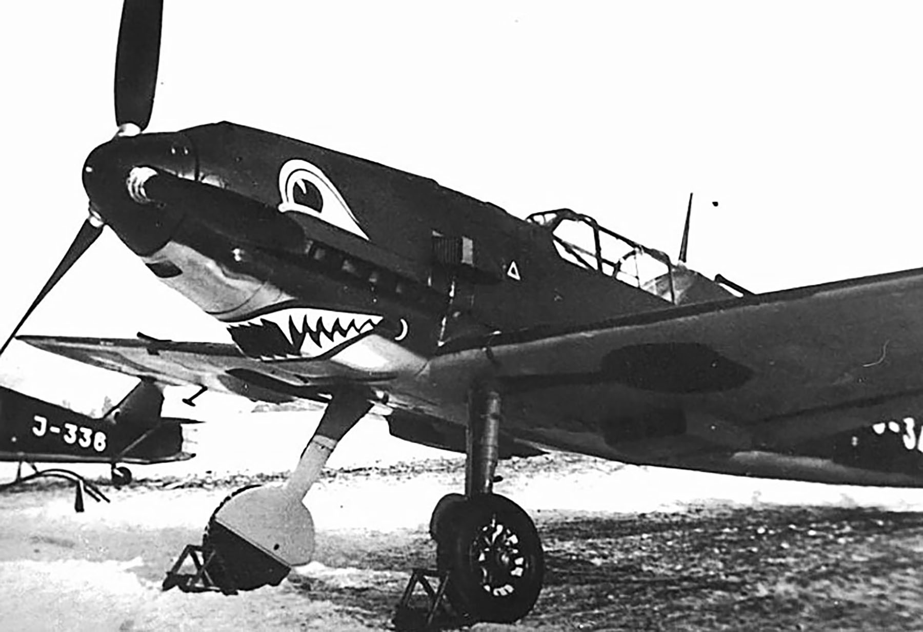 Messerschmitt Bf 109E3 Swiss Flieger Kompagnie FlKp21 J345 WNr 2386 Switzerland 01