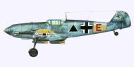 Asisbiz Messerschmitt Bf 109E7B I.StG1 Triangle E Charkov area 1942 43 0B