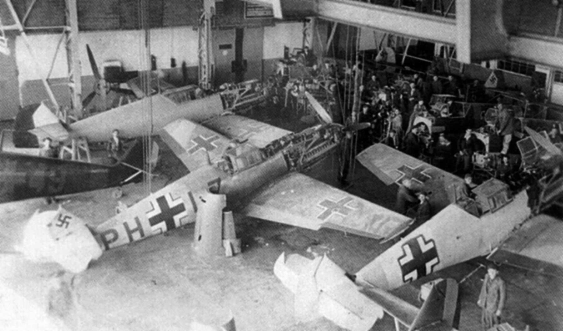 Messerschmitt Bf 109E1B Stammkennzeichen Stkz PH+LZ WNr 4855 Germany 01