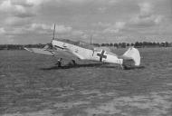 Asisbiz Messerschmitt Bf 109E4 5.(J)TG186 Black 1 showing the units emblem in Belgium 1940 eBay 01