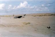 Asisbiz Messerschmitt Bf 109E7BTrop 7.ZG1 S9+DR WNr 4964 sd during a strafing attack at Fuka Egypt landed near El Alamein 31st Aug 1942 01