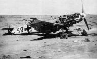 Asisbiz Messerschmitt Bf 109E7BTrop 7.ZG1 S9+IR abandoned Libya 1942 03