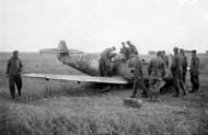 Asisbiz Ostfront Messerschmitt Bf 109F2 Black 12 belly landed 1941 ebay4