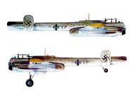 Asisbiz Arado Ar 240A Wetterkundungsstaffel ObdL T5+YP 0A