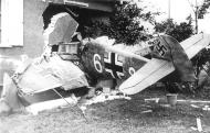 Asisbiz Messerschmitt Bf 109F4 10.JG1 (W6+o) Erwin Grutz WNr 7423 crash site Katwijk airfield 4th July 1942 01