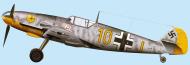 Asisbiz Messerschmitt Bf 109F2 9.JG2 Yellow 10 Wilhelm Hofmann France 1941 0A