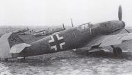 Asisbiz Messerschmitt Bf 109F2B 10.JG2(Jabo) Blue 11 n 6 Beaumont le Roger France 1942 01