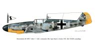 Asisbiz Messerschmitt Bf 109F3 7.JG2 White 1 Egon Mayer WNr 6720 France 1941 0A