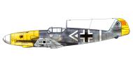 Asisbiz Messerschmitt Bf 109F4 Stab III.JG2 Hans Assi Hahn WNr 7183 France 1941 0B