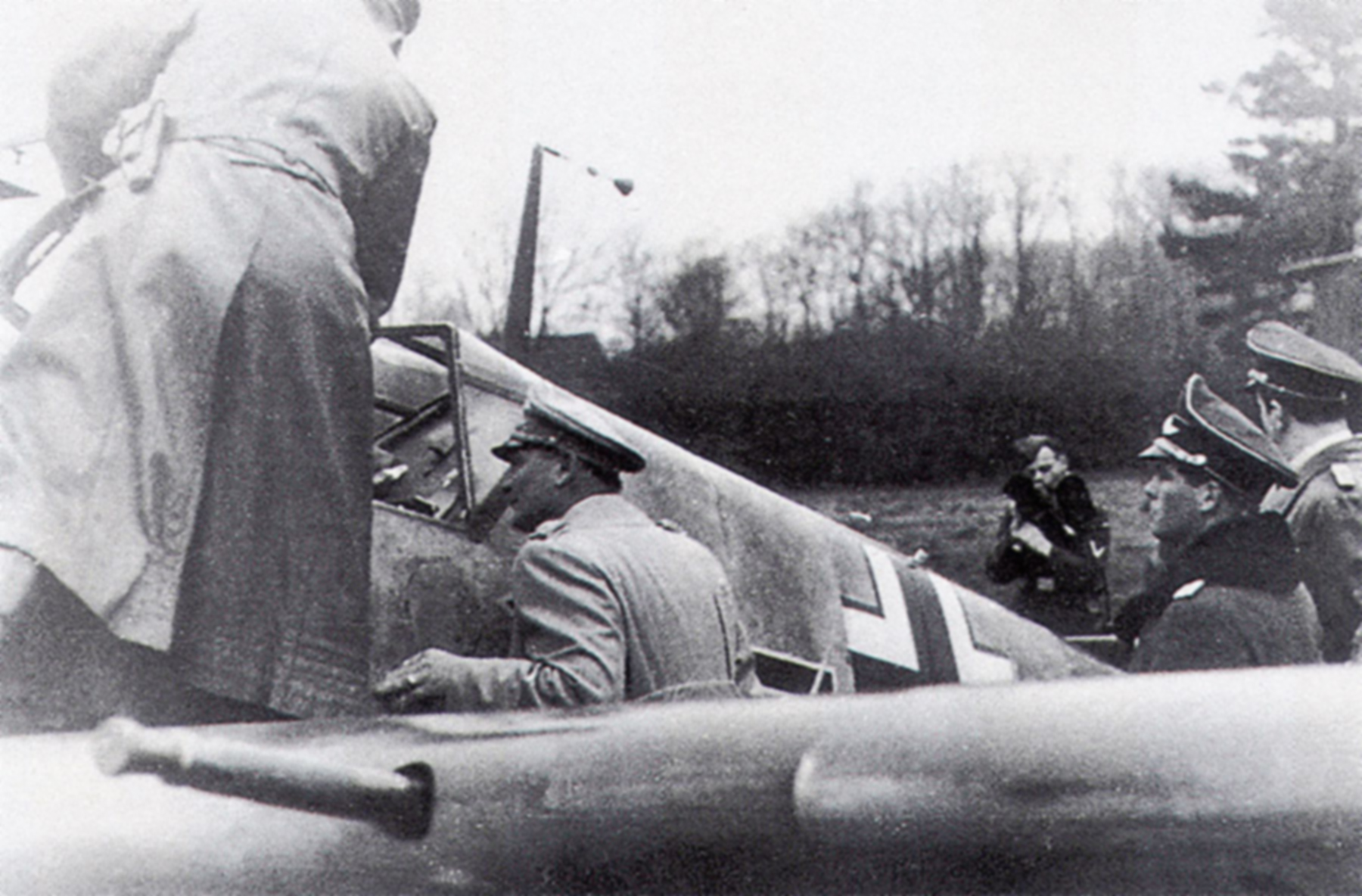 Messerschmitt Bf 109F2 Stab JG26 Adolf Galland Audembert and Hermann Goring 5th Dec 1941 02
