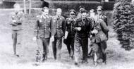 Asisbiz Aircrew Luftwaffe ace Adolf Galland with captured RAF ace Douglas Bader Aug 9 1941 01