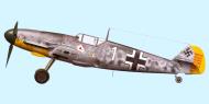 Asisbiz Messerschmitt Bf 109F2 1.JG26 (W1+) Josef Priller WNr 7205 France Oct 1941 0A
