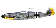 Asisbiz Messerschmitt Bf 109F2 Stab I.JG26 Rolf Pingel France July 1941 0B
