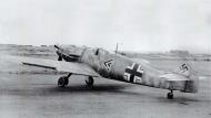 Asisbiz Messerschmitt Bf 109F2 Stab I.JG26 Rolf Pingel crash landed Dover 1941 02