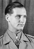Asisbiz Aircrew Luftwaffe JG27 ace Hans Joachim Marseille black and white portrait photo 01